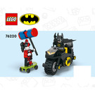 LEGO Batman versus Harley Quinn Set 76220 Instructions