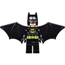 LEGO Batman s Černá Oblek a Žlutá Pás s Křídla a Černá Čelenka Minifigurka