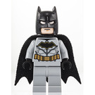 LEGO Batman s Šedá Oblek a Gold Pás s Zamračená tvář / Snarl Minifigurka