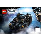 LEGO Batmobile Tumbler: Scarecrow Showdown Set 76239 Instructions