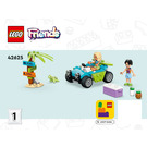 LEGO Beach Smoothie Stand 42625 Instrukce