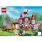 LEGO Belle a the Beast's Castle 43196 Instructions
