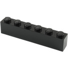 LEGO Black Brick 1 x 6 (3009)