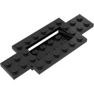 LEGO Auto Základna 10 x 4 x 2/3 s 4 x 2 Centre Well (30029)