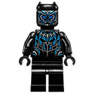 LEGO Černá Panther s Modrá Highlights Minifigurka