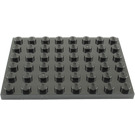 LEGO Black Deska 6 x 8 (3036)