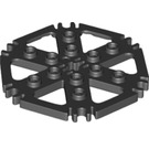 LEGO Technic Deska 6 x 6 Hexagonal s Six Spokes a Clips s pevnými čepy (69984)