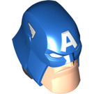 LEGO Captain America Velký Figure Hlava (901 / 76676)
