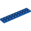 LEGO Blue Deska 2 x 10 (3832)