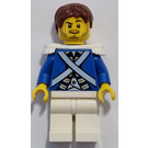 LEGO Bluecoat Voják s Strniště Vousy Minifigurka