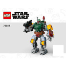 LEGO Boba Fett Mech 75369 Instrukce