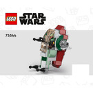 LEGO Boba Fett's Starship Microfighter 75344 Instructions