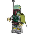 LEGO Boba Fett s Olive Zelená Pauldron a Barva opálení Ruce Minifigurka