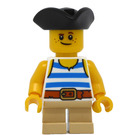 LEGO Boy Pirát s Tricorn Čepice Minifigurka