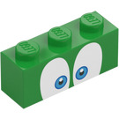 LEGO Kostka 1 x 3 s Modrá Oči 'Larry' (76885 / 103801)