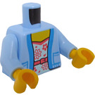 LEGO Woman s Modrá Jacket Minifig Trup (973 / 76382)