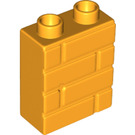 LEGO Duplo Kostka 1 x 2 x 2 s Kostka stěna Vzor (25550)