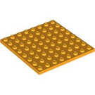 LEGO Bright Light Orange Deska 8 x 8 (41539 / 42534)