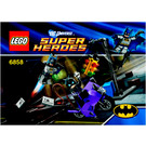 LEGO Catwoman Catcycle City Chase 6858 Instrukce