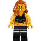 LEGO Cheetah s Tmavě oranžová Vlasy  Minifigurka