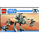 LEGO Clone Walker Battle Pack 8014 Instrukce