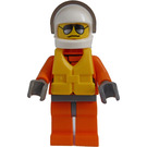 LEGO Pobřežní hlídka Helikoptéra Pilot s Sluneční brýle Minifigurka