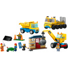 LEGO Construction Trucks and Wrecking Ball Crane 60391