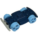 LEGO Racers Podvozek s Medium Modrá Kola