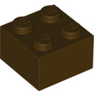 LEGO Dark Brown Kostka 2 x 2 (3003 / 6223)