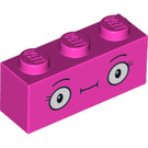 LEGO Kostka 1 x 3 s Kick Flip Tvář (3622 / 38915)