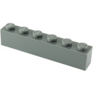 LEGO Dark Stone Gray Brick 1 x 6 (3009)