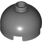 LEGO Dark Stone Gray Kostka 2 x 2 Kulatá s Dome Horní (bezpečnostní čep, držák nápravy) (3262 / 30367)