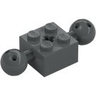 LEGO Kostka 2 x 2 s Dva Míč Joints s otvory v kouli a otvorem pro nápravu (17114)