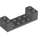 LEGO Brick 2 x 6 x 1.3 with Axle Bricks bez zesílených konců (3668)