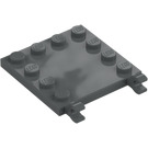 LEGO Dlaždice 4 x 4 s Clips a Okraj Cvočky (66252)