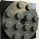 LEGO Turntable 4 x 4 x 0.667 s Black Zamykání Základna (61485)