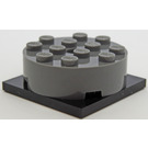 LEGO Turntable s Black plochý Základna (61485)