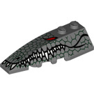LEGO Klín 2 x 6 Dvojitý Levá s Krokodýl Hlava (41748 / 56721)