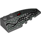 LEGO Klín 2 x 6 Dvojitý Pravá s Krokodýl Hlava (41747 / 56722)