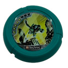 LEGO Technic Bionicle Zbraň Throwing Disc s Turbo / City, 5 pips, jumping off roof (32171)