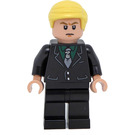 LEGO Draco Malfoy s Černá Oblek (Zamračená tvář / Scared) Minifigurka