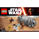 LEGO Droid Escape Pod Set 75136 Instructions
