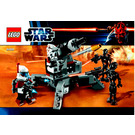 LEGO Elite Clone Trooper & Commando Droid Battle Pack Set 9488 Instructions