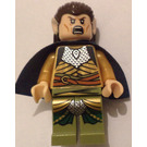 LEGO Elrond s Gold Robe a Dark Modrá Krátký Plášť Minifigurka