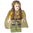 LEGO Elrond s Gold Robe a Olive Zelená Plášť Minifigurka