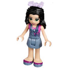 LEGO Emma, Denim Overalls Skirt Minifigurka