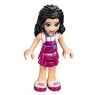 LEGO Emma - Magenta Sukně a Apron Minifigurka