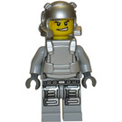 LEGO Engineer s stříbrný Breastplate Minifigurka