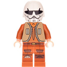 LEGO Ezra Bridger s Tmavě žlutohnědá Vesta a Helma Minifigurka