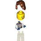 LEGO Female Astronaut s Reddish Brown Vlasy Minifigurka